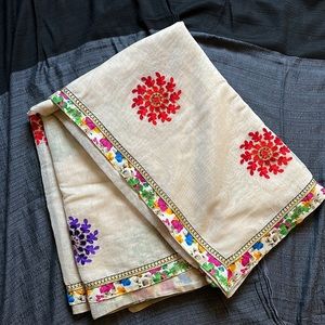 Saree..beautiful embroidery and border.
